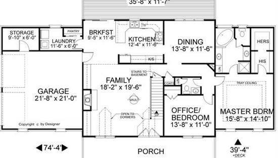 Lower Level Floorplan